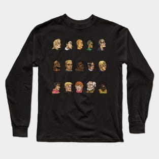 Faces Long Sleeve T-Shirt